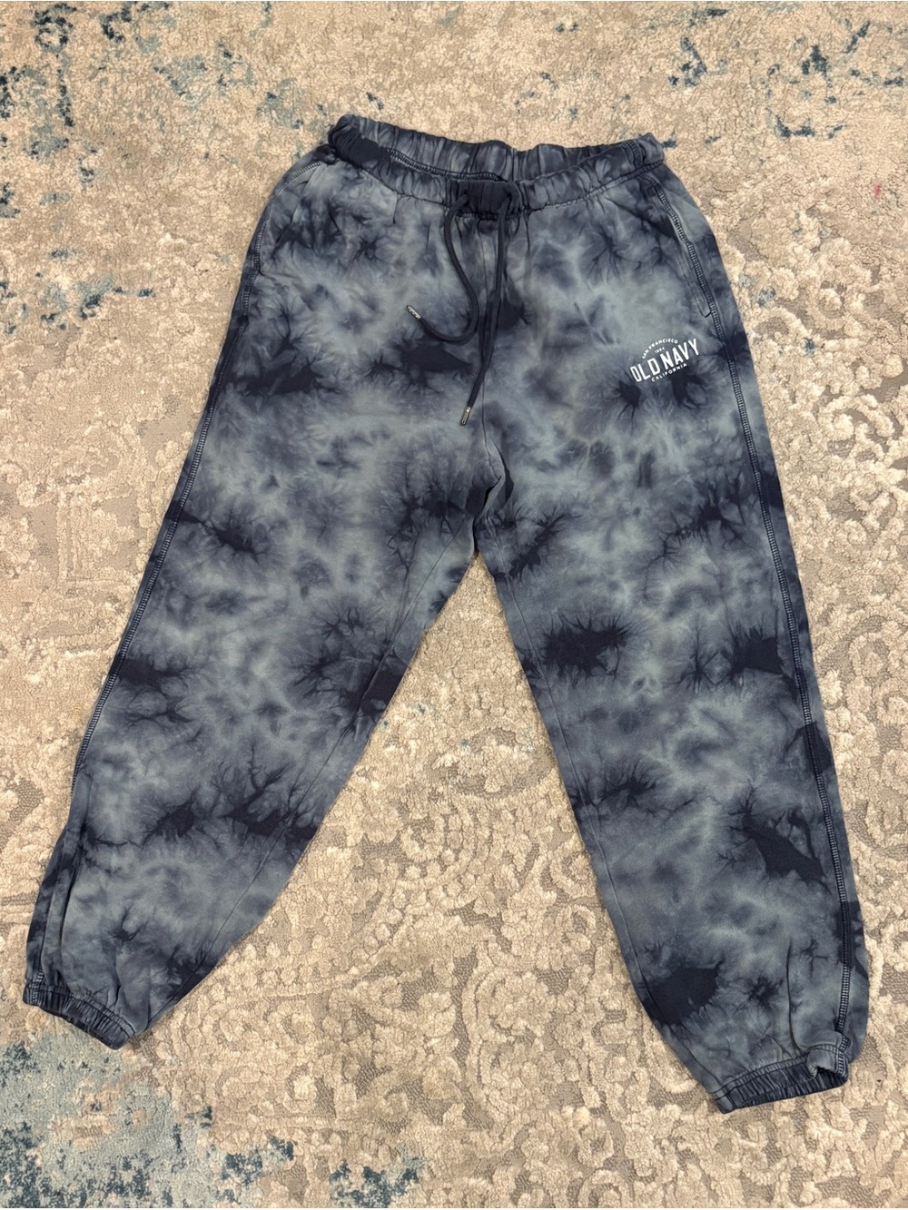 Old Navy Kids Tie-Dye Joggers - Black & Gray